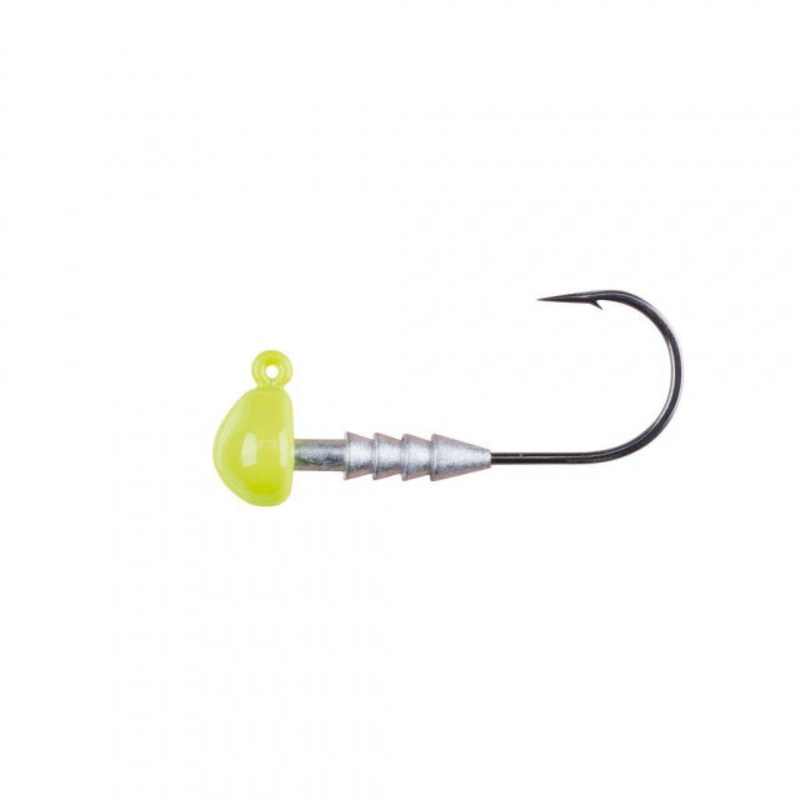 Half Head Jigs | 1/8oz | 3.5g | 1/0 | Model #BHHJ18-CH