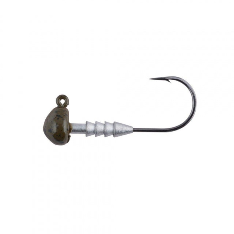 Half Head Jigs | 1/8oz | 3.5g | 1/0 | Model #BHHJ18-GP