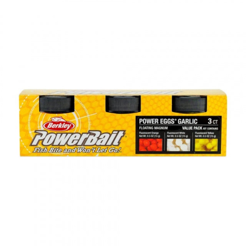 PowerBait Power Eggs Floating Mag Asst | Model #FEMPG-AST1