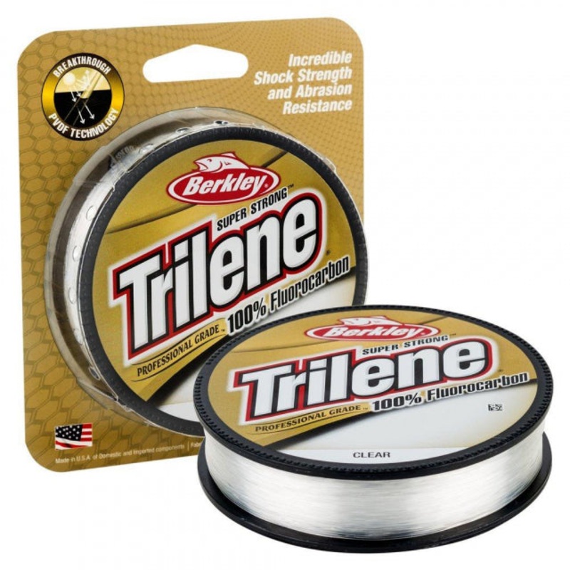Trilene 100% Fluorocarbon | 200yd | 182m | 4lb | 1.8kg | Model #TLFFS4-15