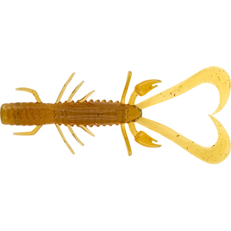 Daiwa Bait Junkie 3.0" Risky Critter #1 Motor Oil UV  6 pcs