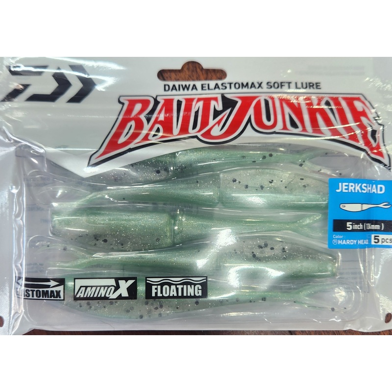 Daiwa Bait Junkie 5" JERKSHAD 39 HARDY HEAD