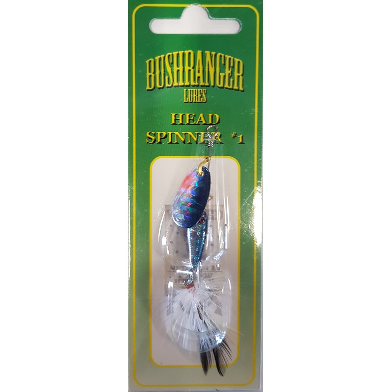 Bushranger Lures Freshwater Head Spinner #1 4.6g Colour 015