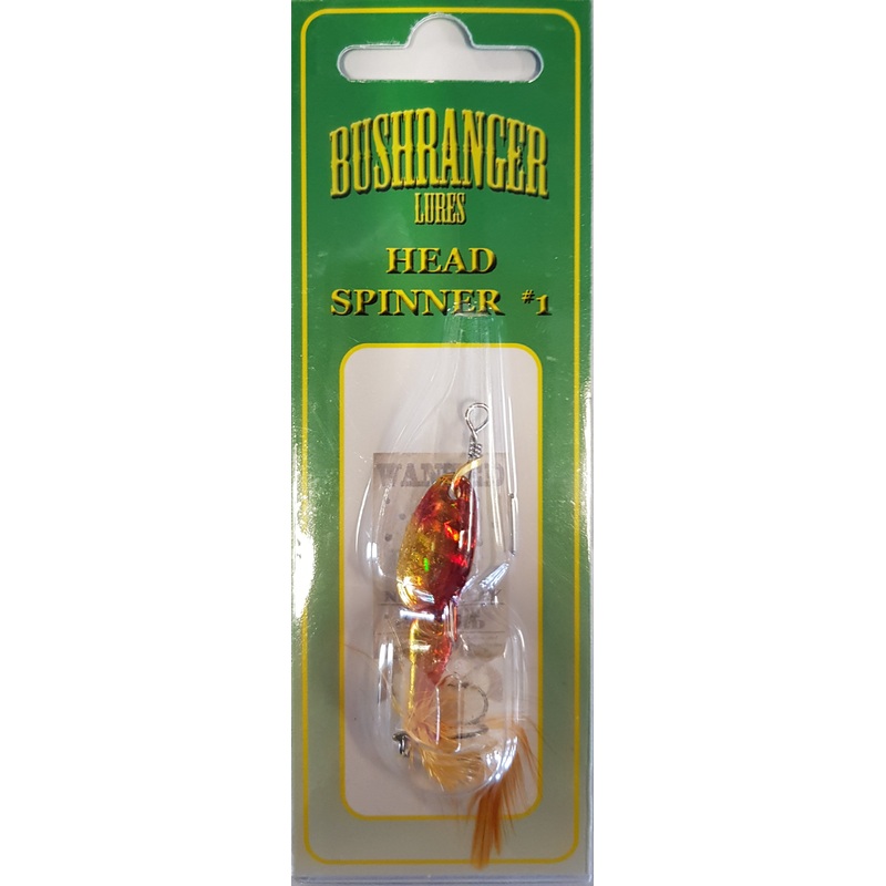 Bushranger Lures Freshwater Head Spinner #1 4.6g Colour 018