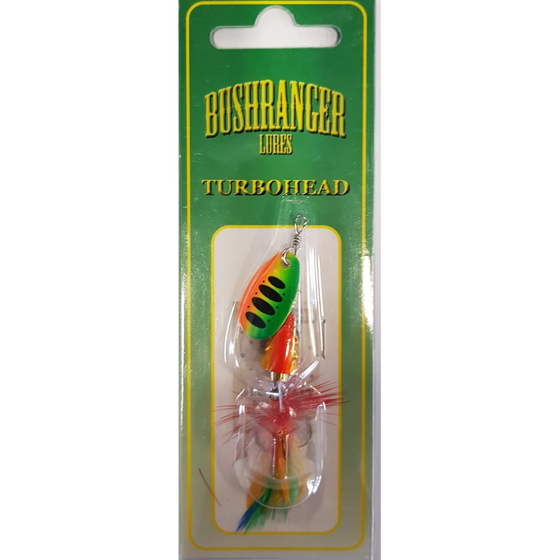 Bushranger Lures Turbohead Spinner  4.6g Colour 024