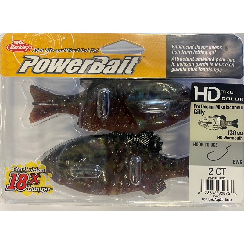 Berkley PowerBait Gilly 130mm HD Warmouth 1546078