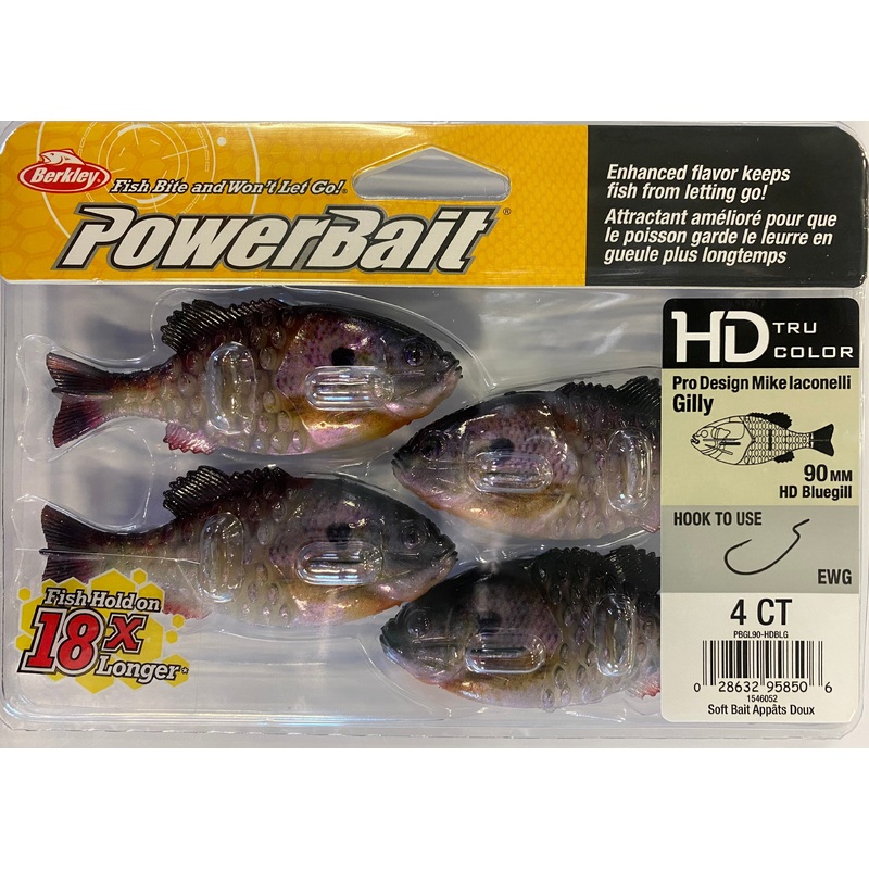 Berkley PowerBait Gilly 90mm HD Bluegill 1546052