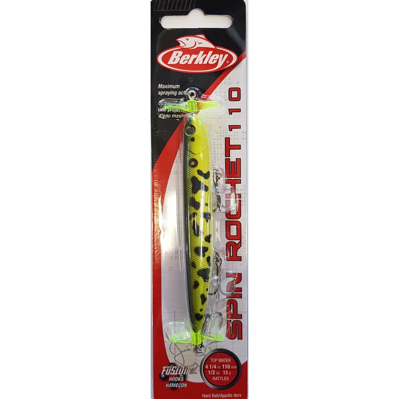 Berkley Spin Rocket 110 Hard Bait Lure MF Frog