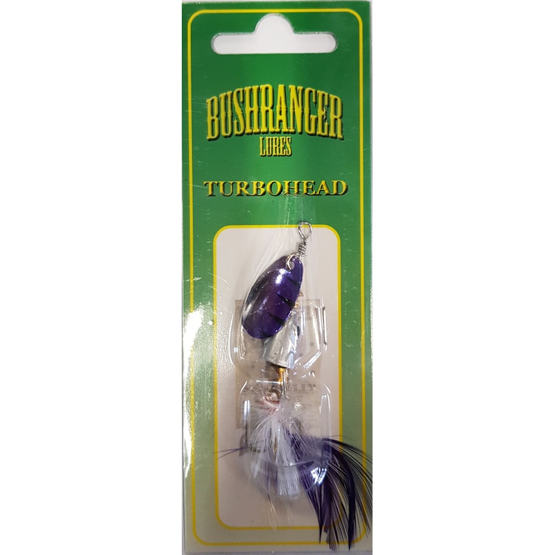 Bushranger Lures Turbohead Spinner  4.6g Colour 005