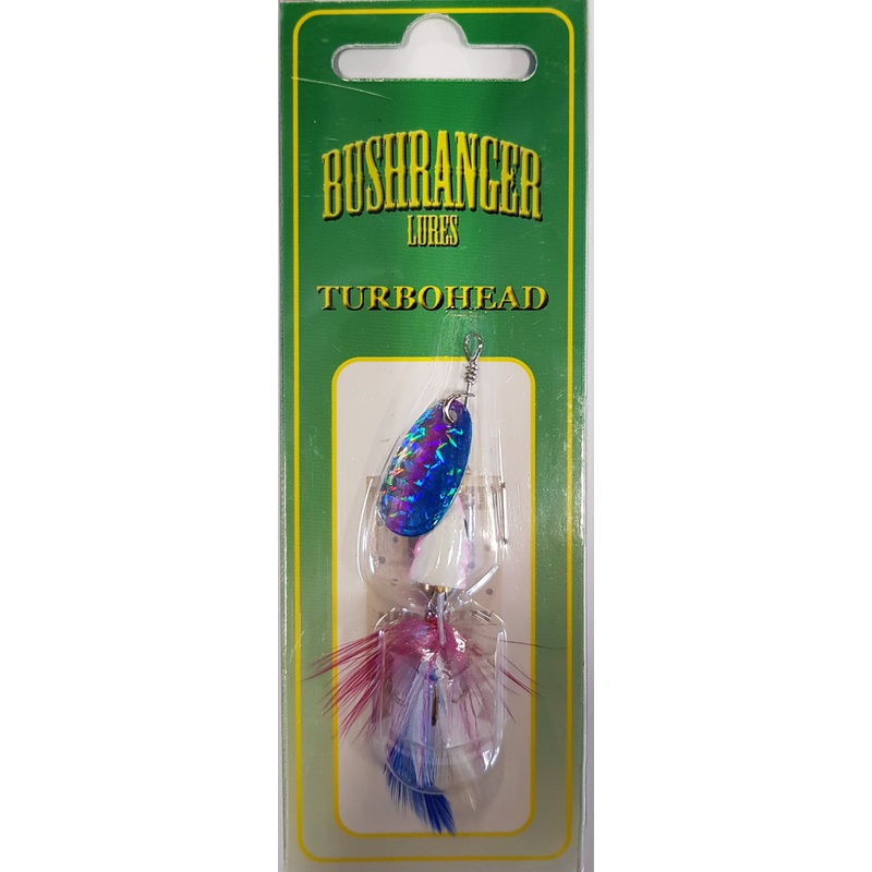 Bushranger Lures Turbohead Spinner  4.6g Colour 017