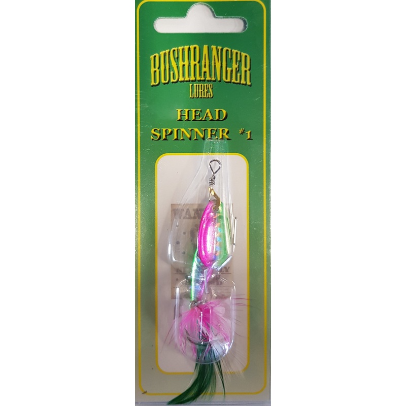 Bushranger Lures Freshwater Head Spinner #1 4.6g Colour 033