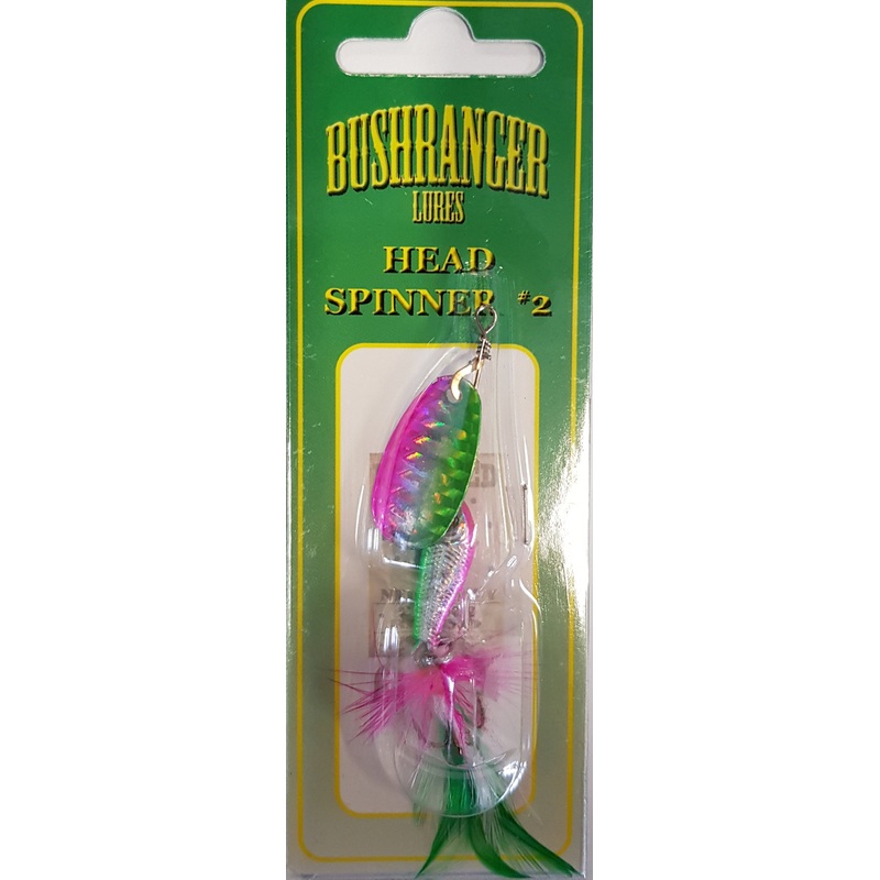 Bushranger Lures Freshwater Head Spinner #2 6.5g Colour 033