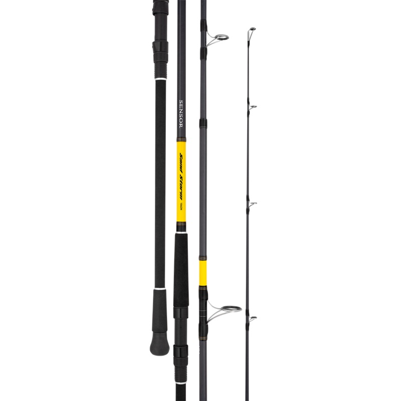 Daiwa 2021 Sensor Sandstorm Spin Surf Rod 1202H 12ft 12-24kg 2 Piece (B)