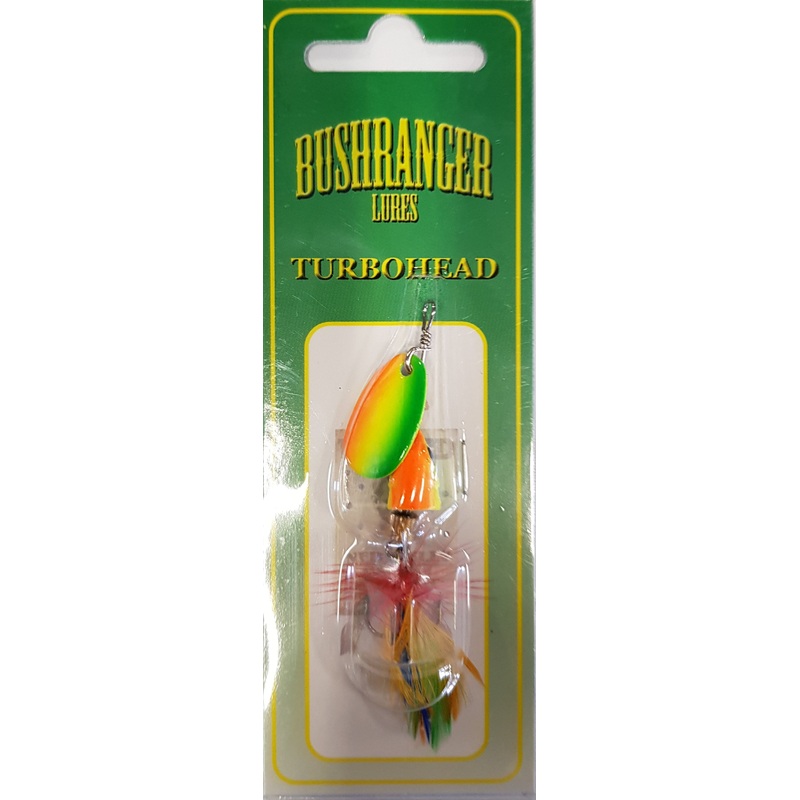 Bushranger Lures Turbohead Spinner  4.6g Colour 010