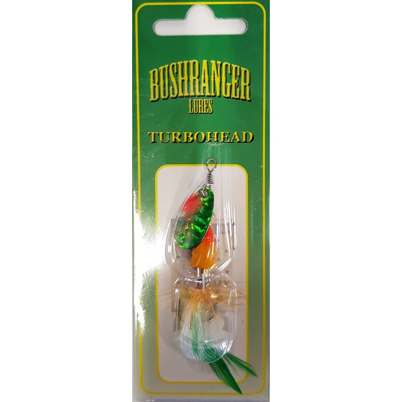 Bushranger Lures Turbohead Spinner  4.6g Colour 016