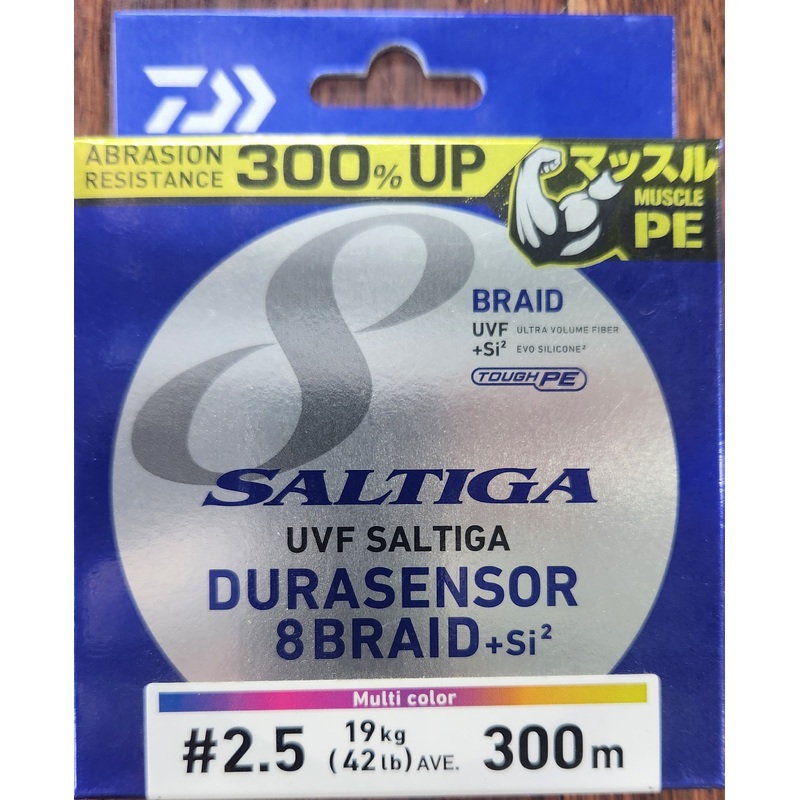 Daiwa Saltiga 8 Durasensor Braid PE2.5 19kg 300m
