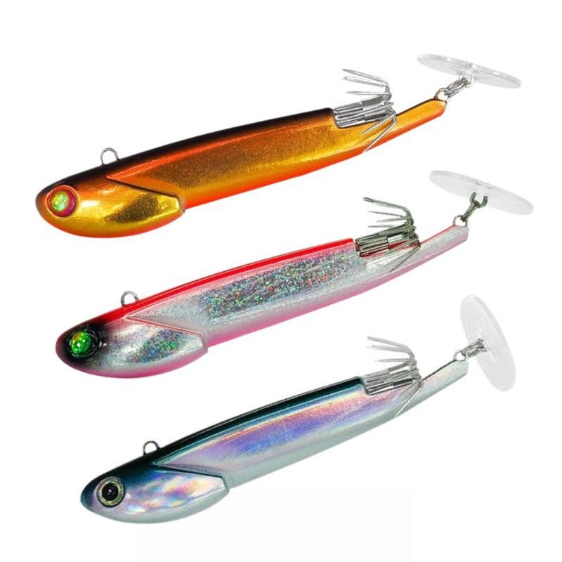 Seuelo Pajarita Fiiish Power Tail Squid // 95mm / 15g, 25g, 50g