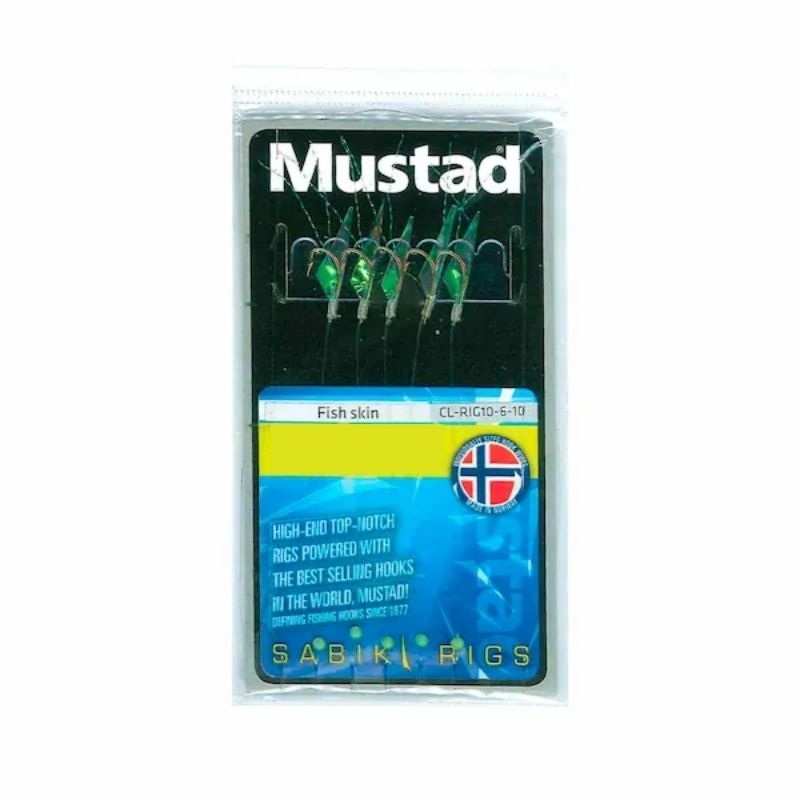 Seuelo Sabiki Mustad Fish Skin Rig // 6, 8