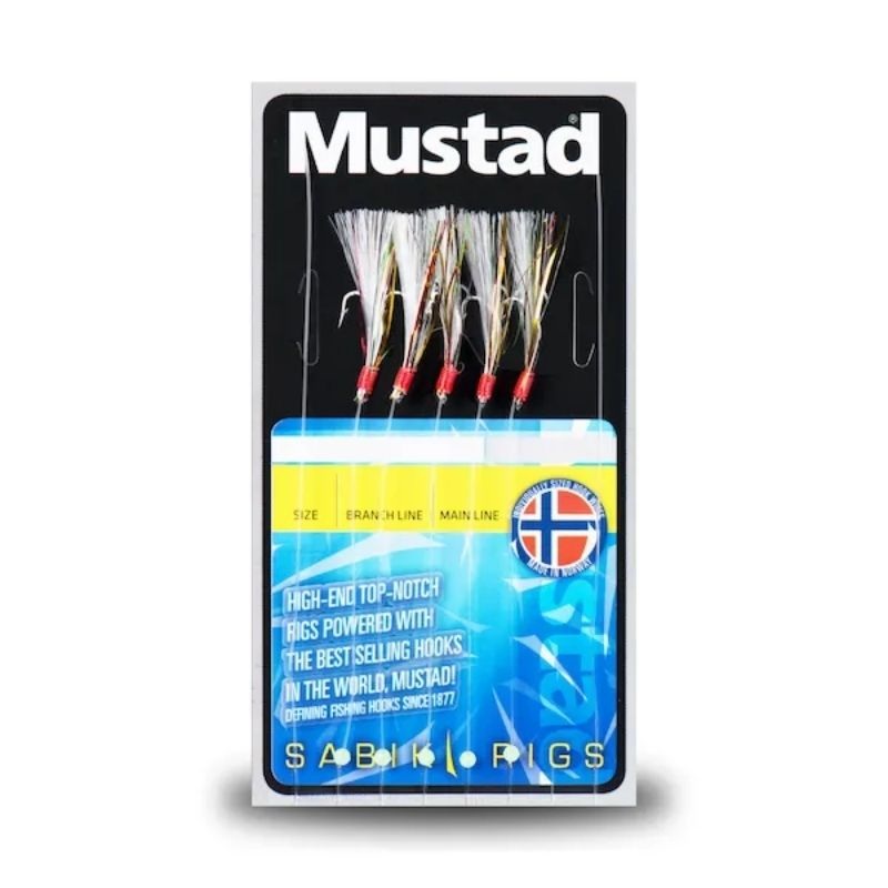 Seuelo Sabiki Mustad Flasher Rainbow // 4, 6