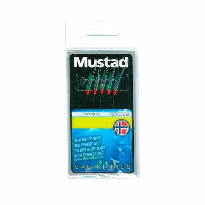 Seuelo Sabiki Mustad Piscator Rig // 4, 6, 8