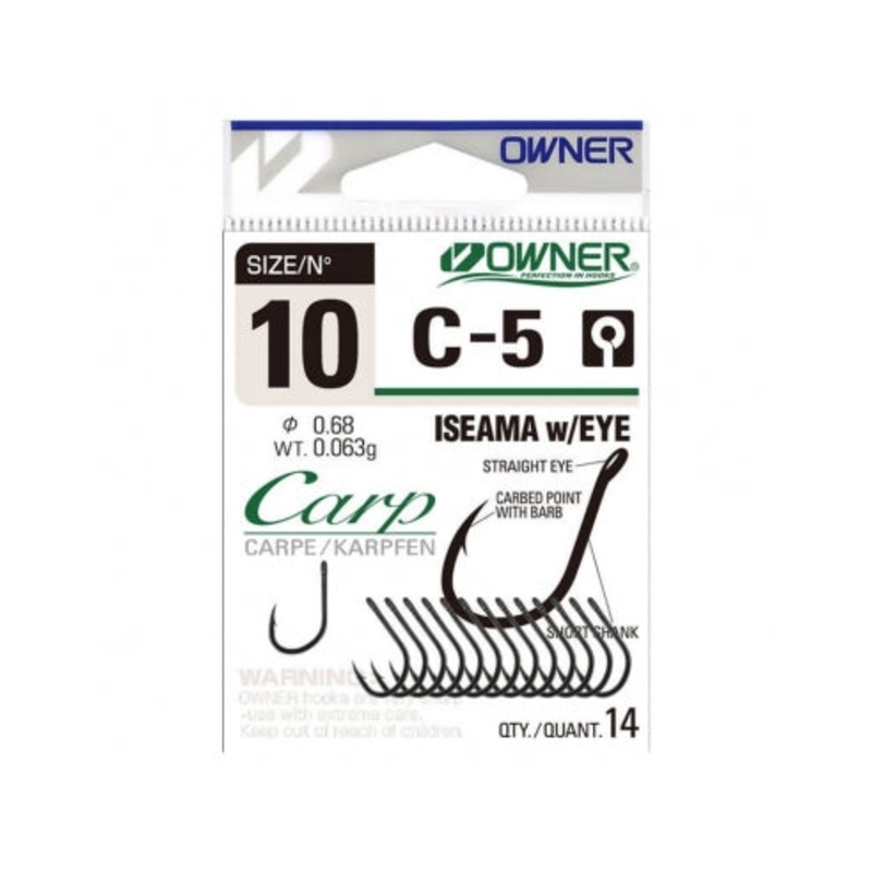Anzuelo Simple Owner Iseama with Eye C-5 53265