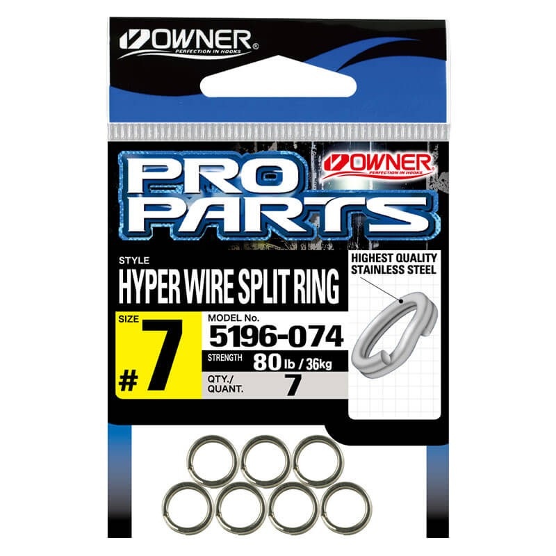 Anilla Owner Split Ring Hyper Wire 5196 alta resistencia