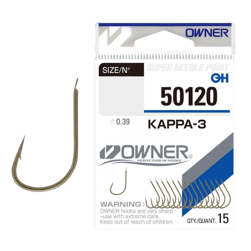 Anzuelo Simple Owner Kappa 3 50120 // 12, 11, 10, 8, 7
