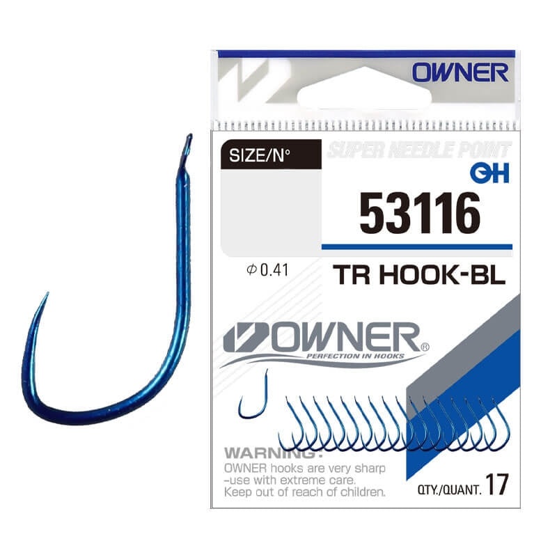 Anzuelo Simple Owner TR Hook 53116 // 16, 14, 12, 10, 8, 6
