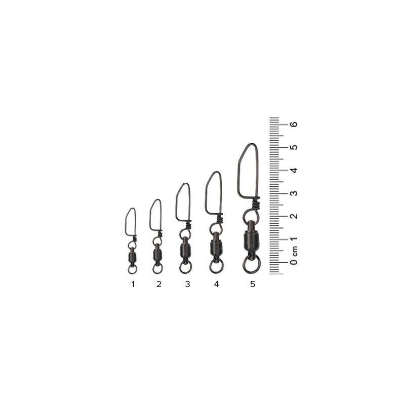 Ball Bearing Swivel and Coastlock Snap Jinkai