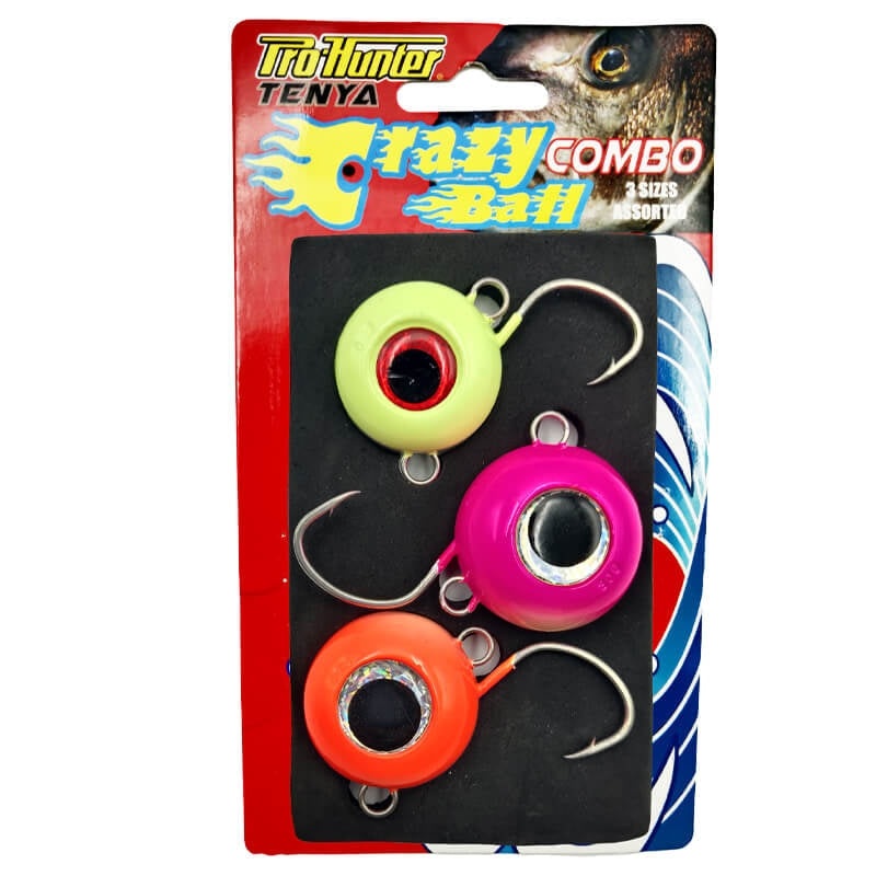 Seuelo Zoka Crazy Ball Combo 3 piezas Prohunter // L, XL