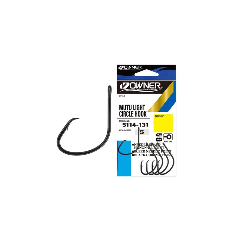Anzuelo Simple Owner Mutu Light Circle 5114