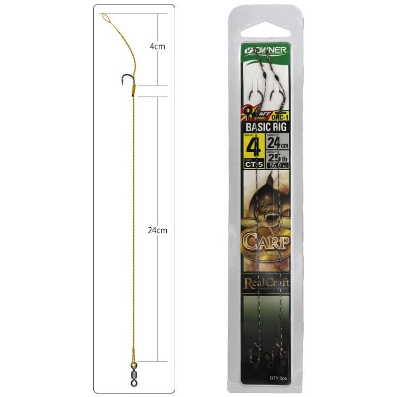 Anzuelo Montado Owner Basic Rig 56991 / ORC-1 //  Tamao 6
