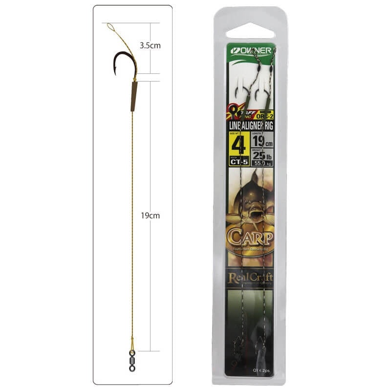 Anzuelo Montado Owner Line Aligner Rig 56992 / ORC-2 // 6