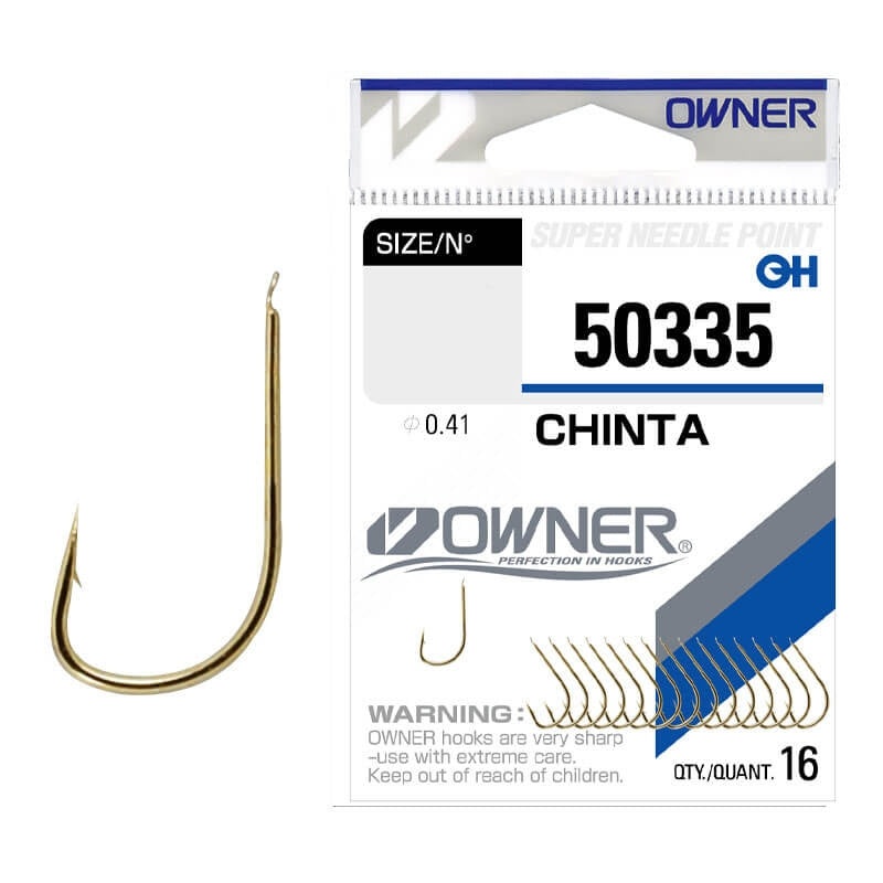 Anzuelo Simple Owner Chinta 50335 (Gold) // Tamao 10